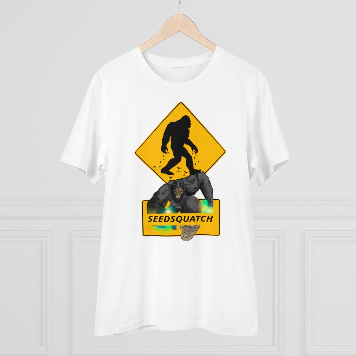 Seedsquatch “NiftySquatch” Organic Creator T-shirt - Unisex