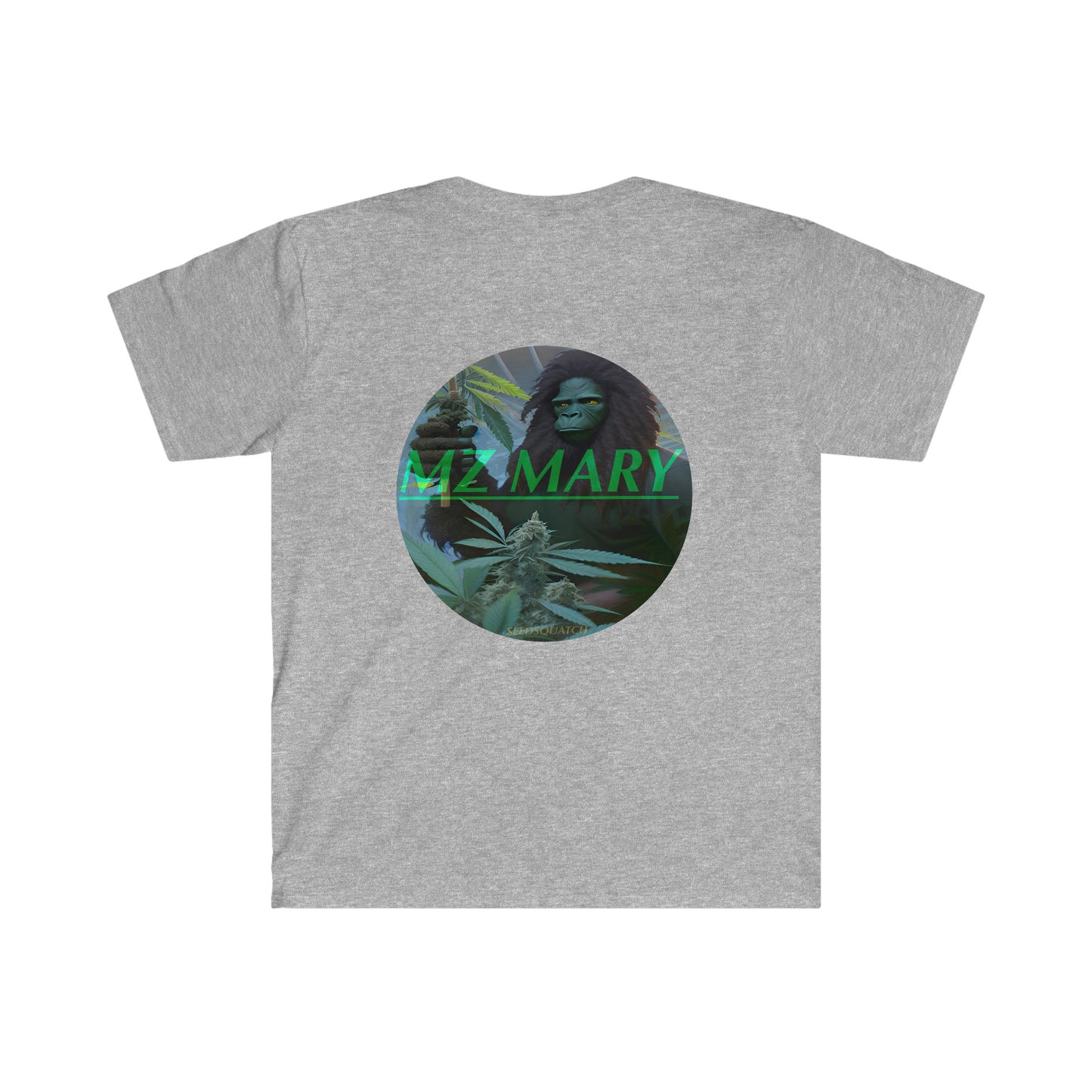 Seedsquatch”MzMary” Unisex Softstyle T-Shirt