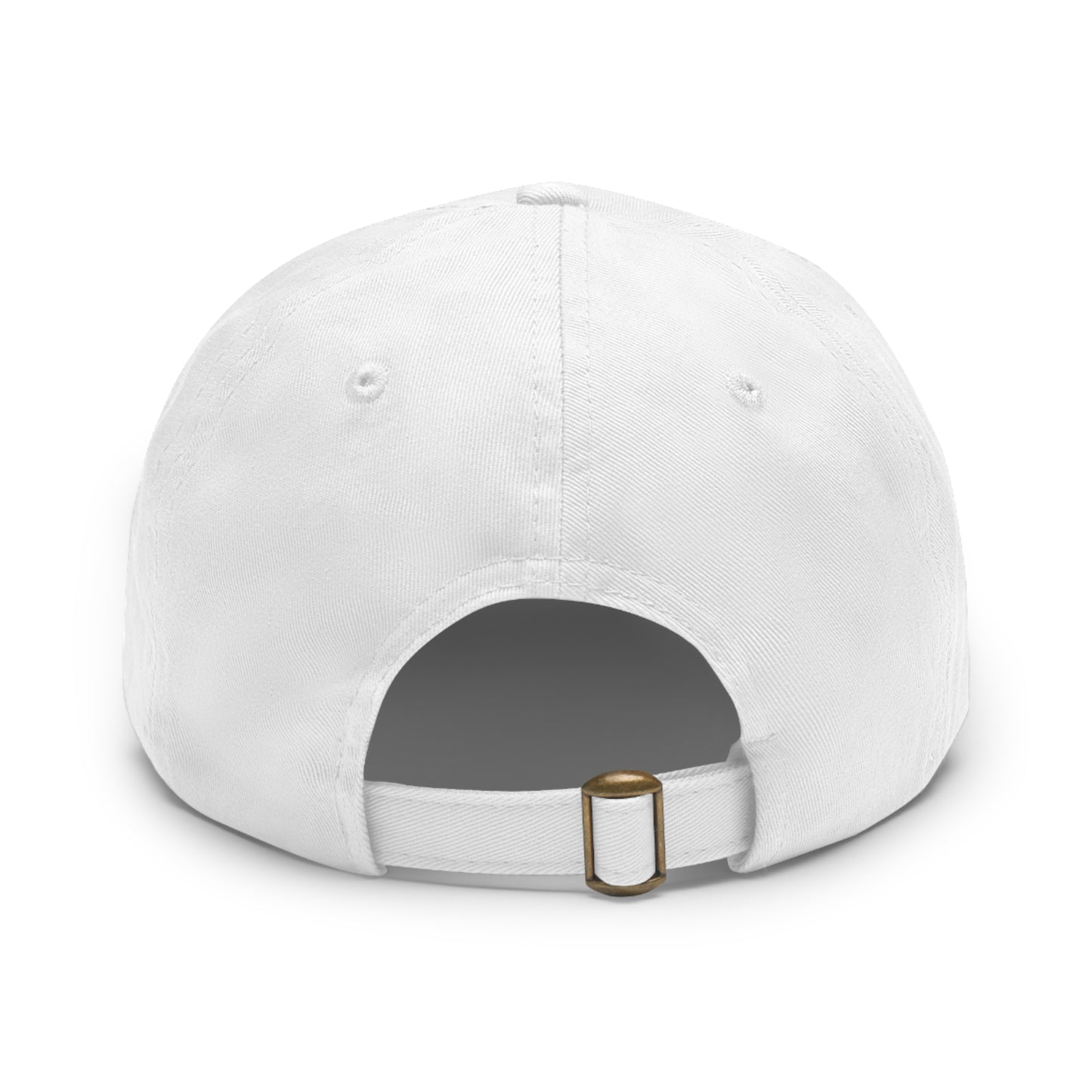 ‘MzMary” Dad Hat with Leather Patch (Round)