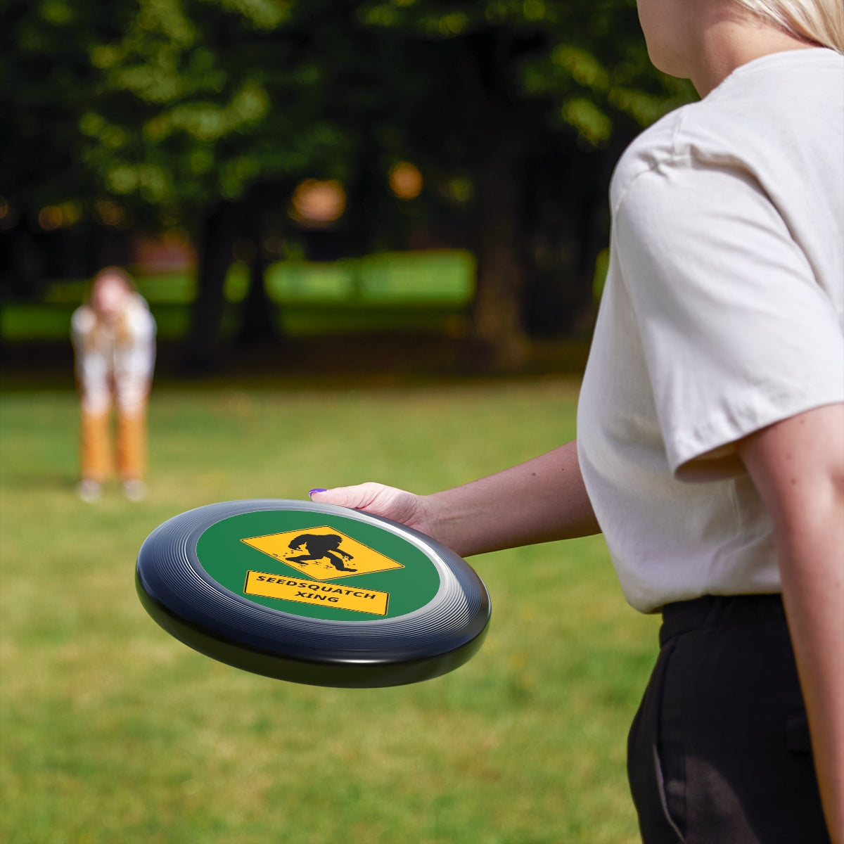 Seedsquatch Xing Wham-O Frisbee