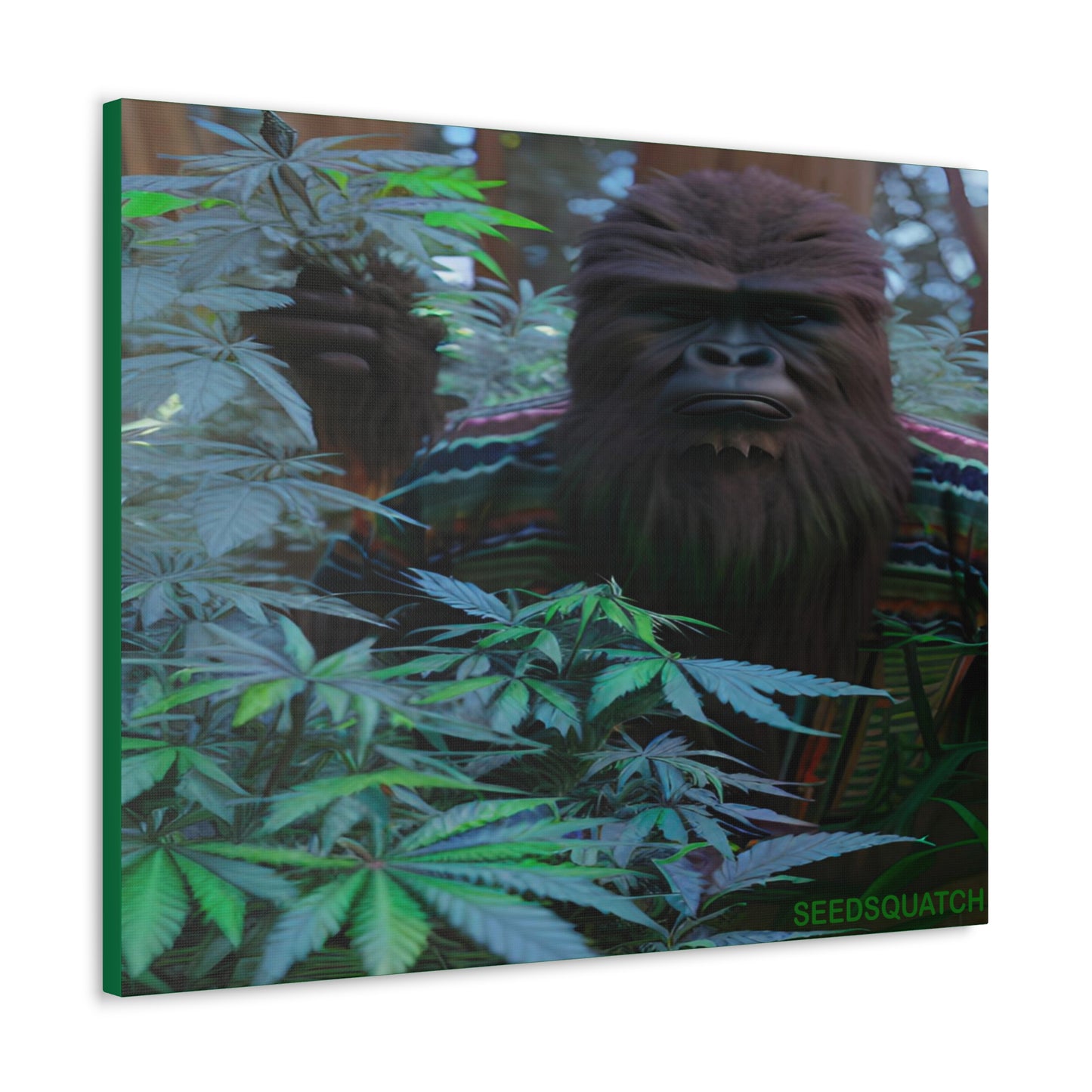 MzMary “FlannelSquatch” Canvas Gallery Wraps