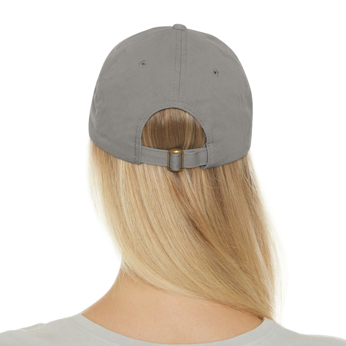 Seedsquatch Logo Dad Hat with Leather Patch (Round)